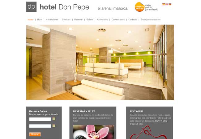 DESARROLLO WEB HOTELERA