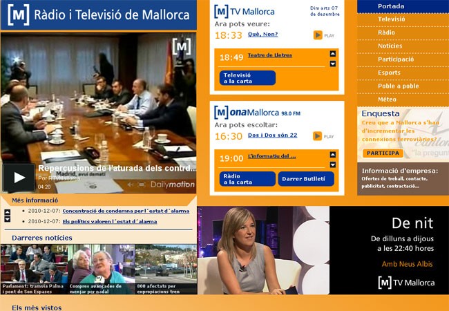 DESARROLLO WEB RADIO Y TELEVISIÓN