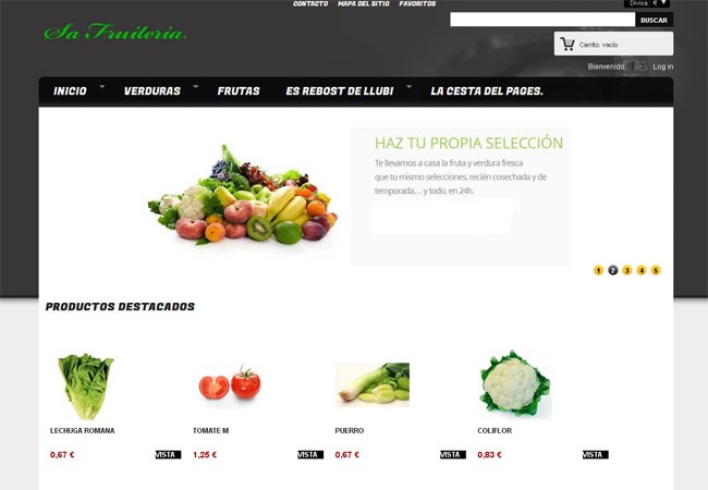 DESARROLLO WEB TIENDA ON-LINE